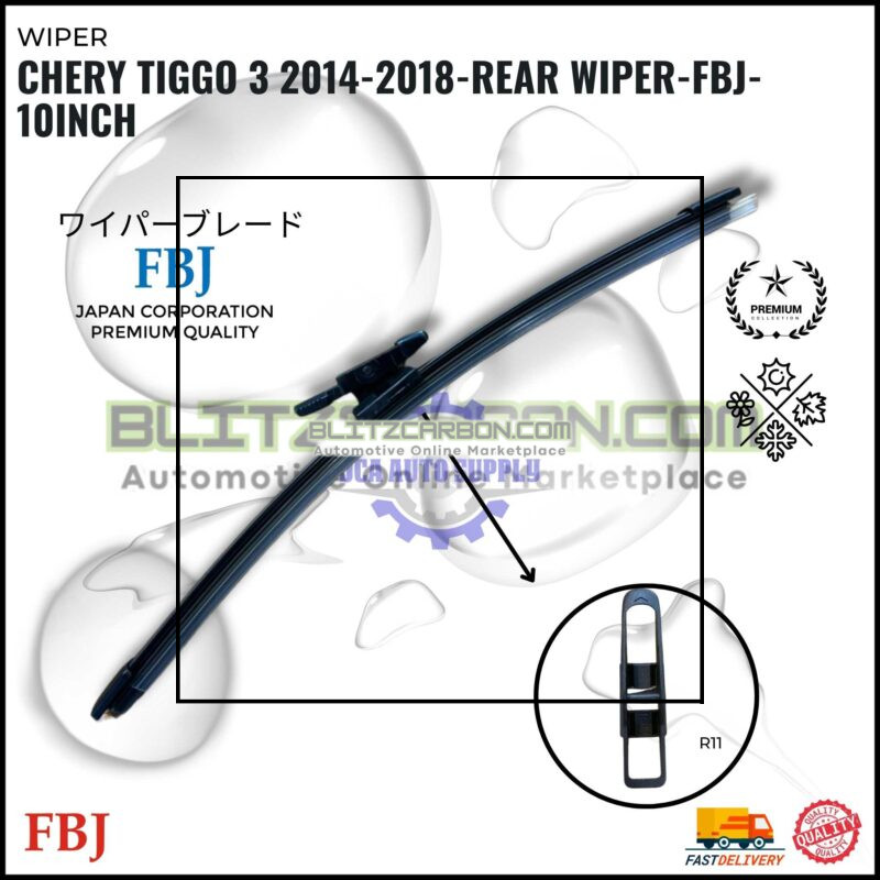 Chery Tiggo 3 2014-2018-Rear Wiper-FBJ-10inch