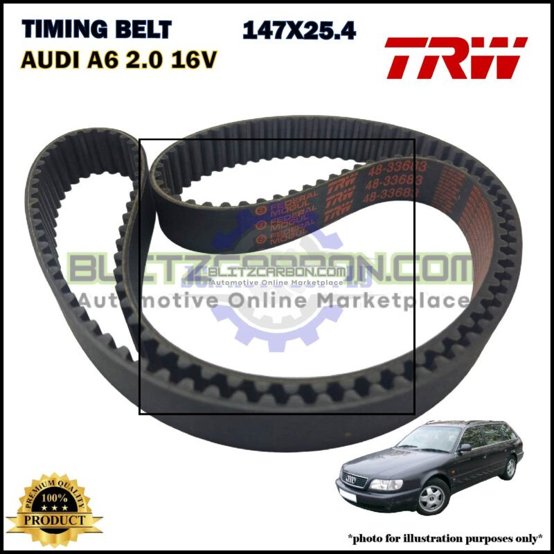 Tali Timing-Audi A6 2.0cc 16V-Timing Belt-TRW-4833683 (147X25.4)