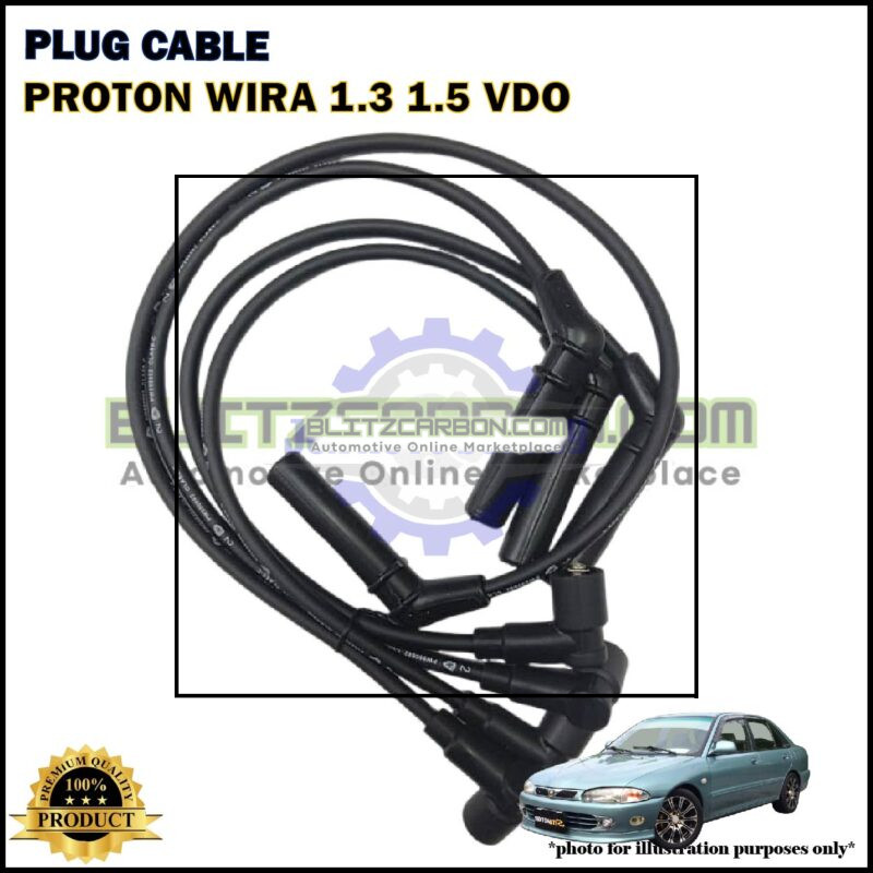 Proton Wira 1.3cc 1.5cc VDO-Spark Plug Cable-PWP10