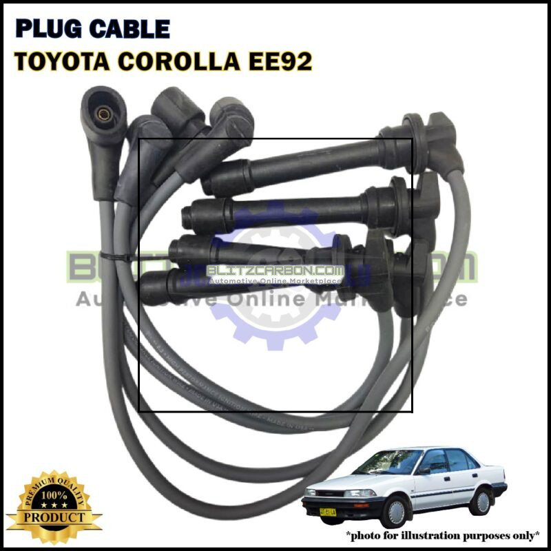 Toyota Corolla EE92-Spark Plug Cable-PWT27