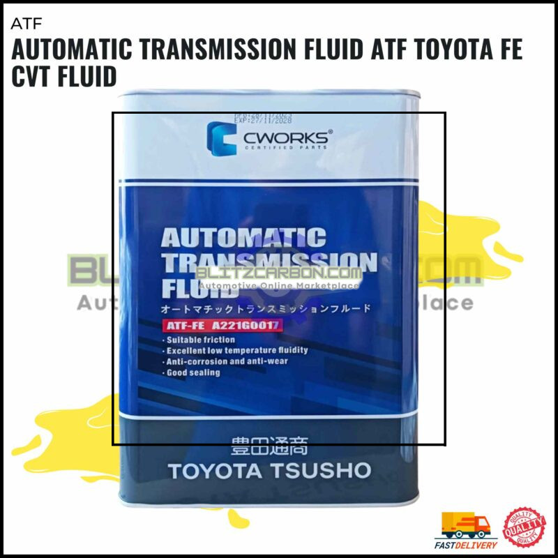 Automatic Transmission Fluid ATF Toyota FE CVT Fluid