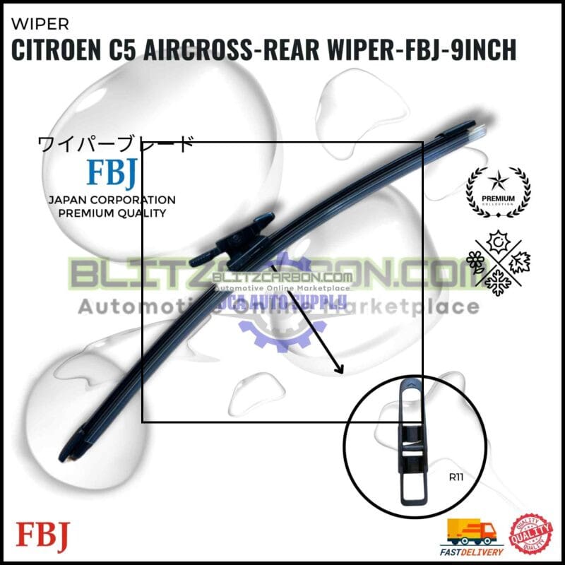 Citroen C5 Aircross 2017-2021 -Rear Wiper-FBJ-9inch