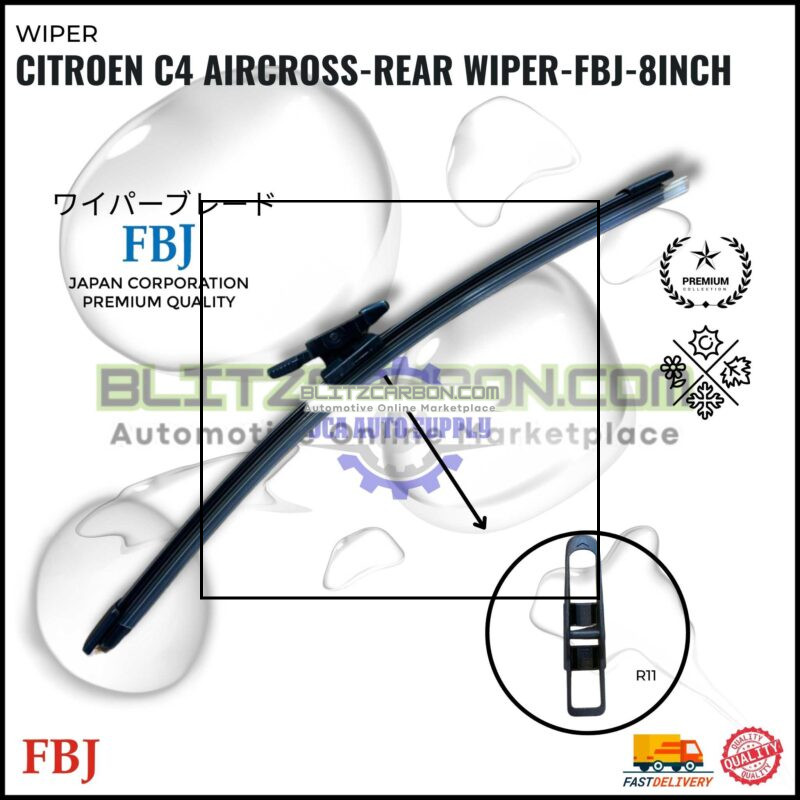 Citroen C4 Picasso 2008-2015-Rear Wiper-FBJ-12inch