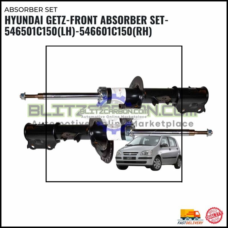 Hyundai Getz-Front Absorber Set-546501C150(LH)-546601C150(RH)