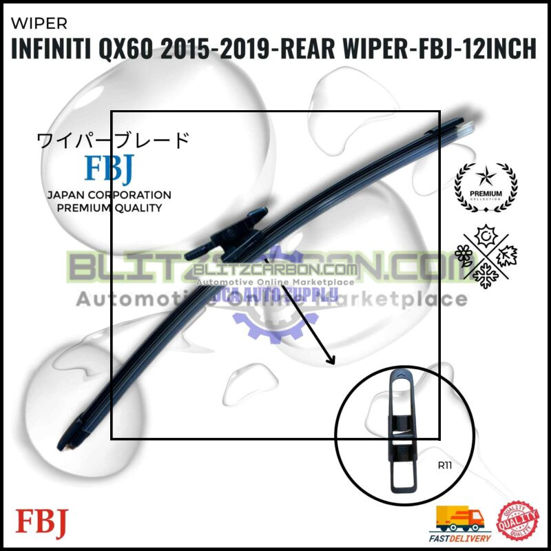 Infiniti QX60 2015-2019-Rear Wiper-FBJ-12inch