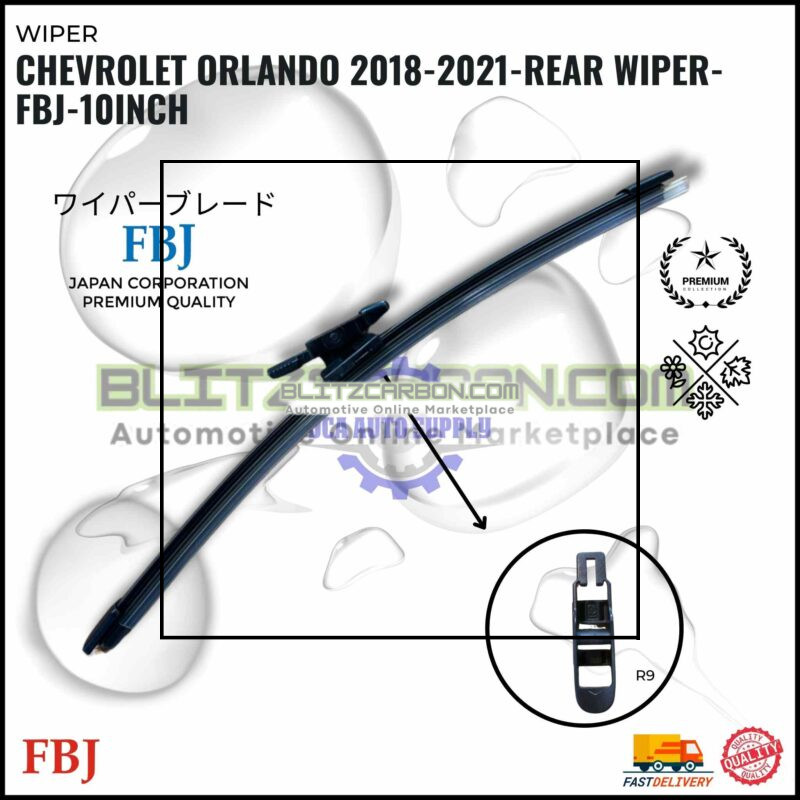 Chevrolet Orlando 2018-2021-Rear Wiper-FBJ-10inch