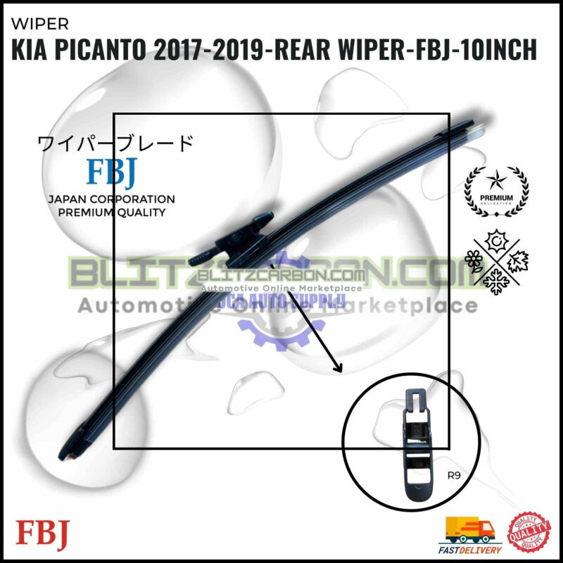 Kia Picanto 2017-2019-Rear Wiper-FBJ-10inch