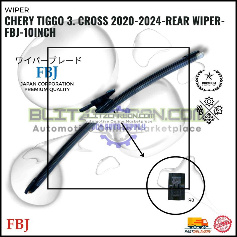 Chery Tiggo 3. Cross 2020-2024-Rear Wiper-FBJ-10inch