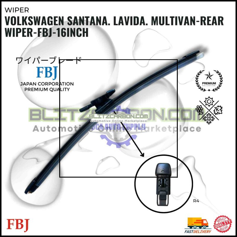 Volkswagen Santana. Lavida. Multivan-Rear Wiper-FBJ-16inch