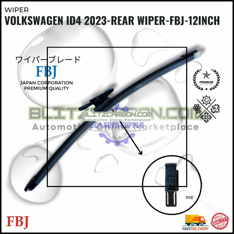 Volkswagen ID4 2023-Rear Wiper-FBJ-12Inch