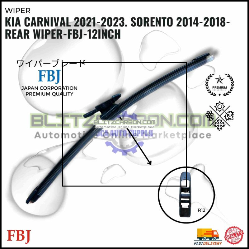 Kia Carnival 2021-2023. Sorento 2014-2018-Rear Wiper-FBJ-12Inch