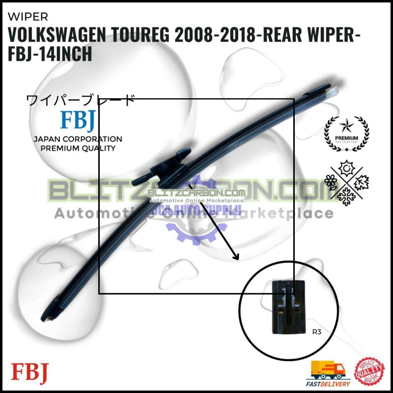 Volkswagen Touareg 2008-2018-Rear Wiper-FBJ-14Inch