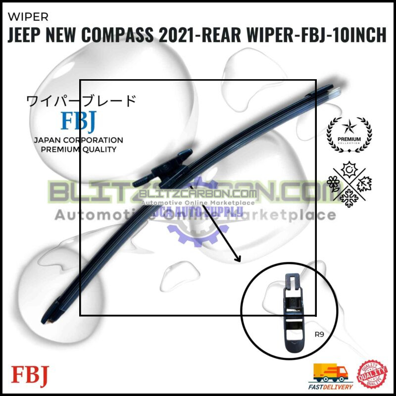 Jeep New Compass 2021-Rear Wiper-FBJ-10inch