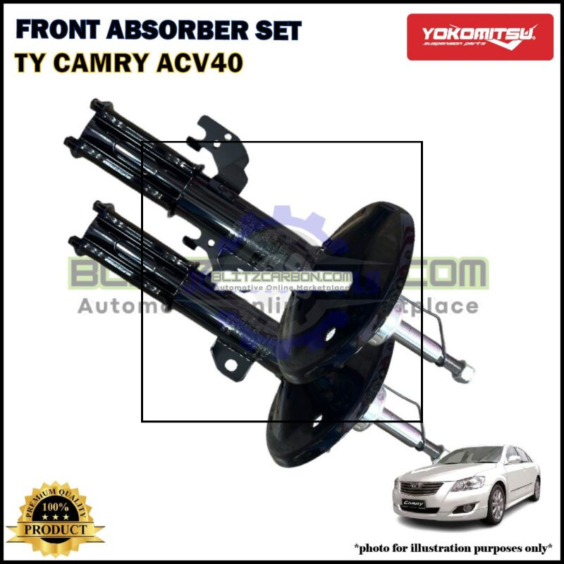 Toyota Camry ACV40-Front Absorber Set-YOKOMITSU-RH-71551212071-LH-71551212072
