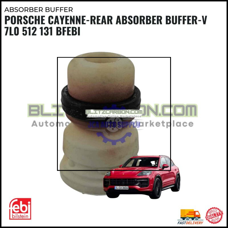 Porsche Cayenne-Rear Absorber Buffer-V 7L0 512 131 BFEBI