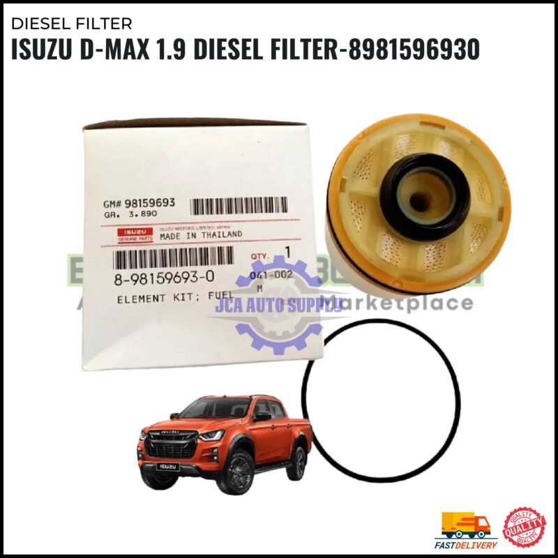 Isuzu D-Max 1.9 Diesel Filter-8981596930