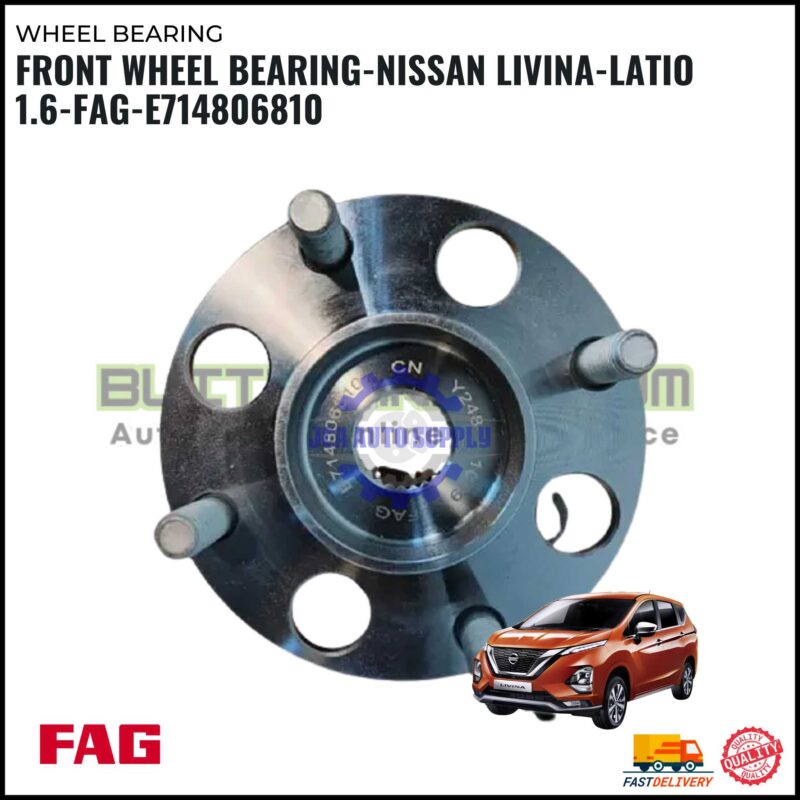 Front Wheel Bearing-Nissan Livina-Latio 1.6-FAG-E714806810