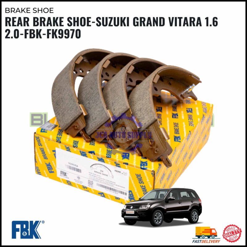 Rear Brake Shoe-Suzuki Grand Vitara 1.6 2.0-FBK-FK9970