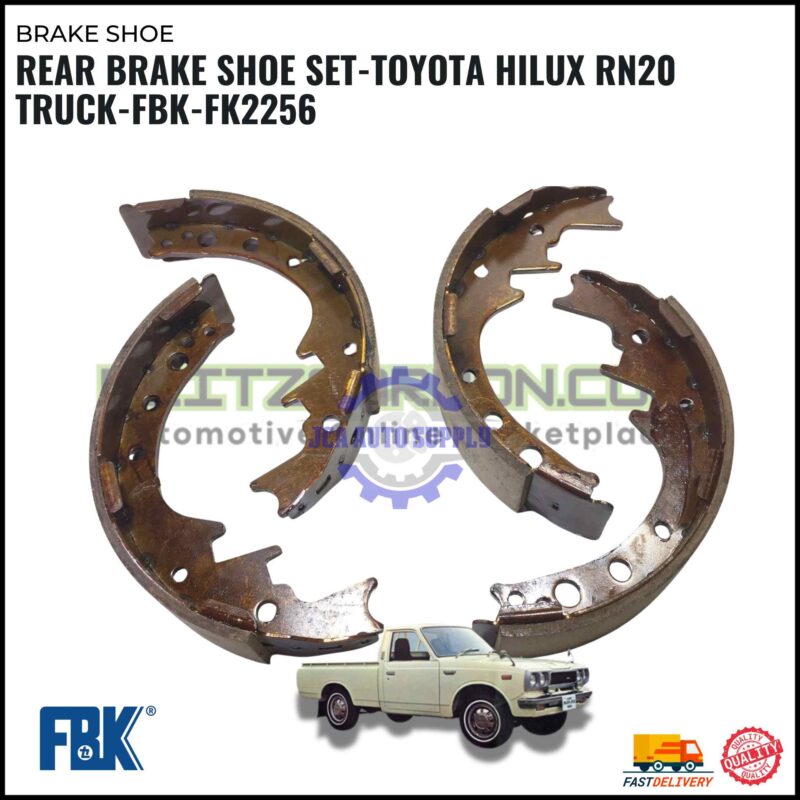 Rear Brake Shoe Set-Toyota Hilux RN20 Truck-FBK-FK2256