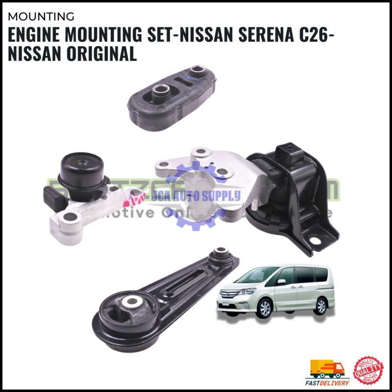Engine Mounting Set-Nissan Serena C26-NISSAN ORIGINAL