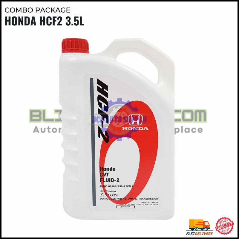 Honda Gearbox Oil CVT-Engine Oil Combo Service Package-HCF2-Honda Jazz GK5 T5A