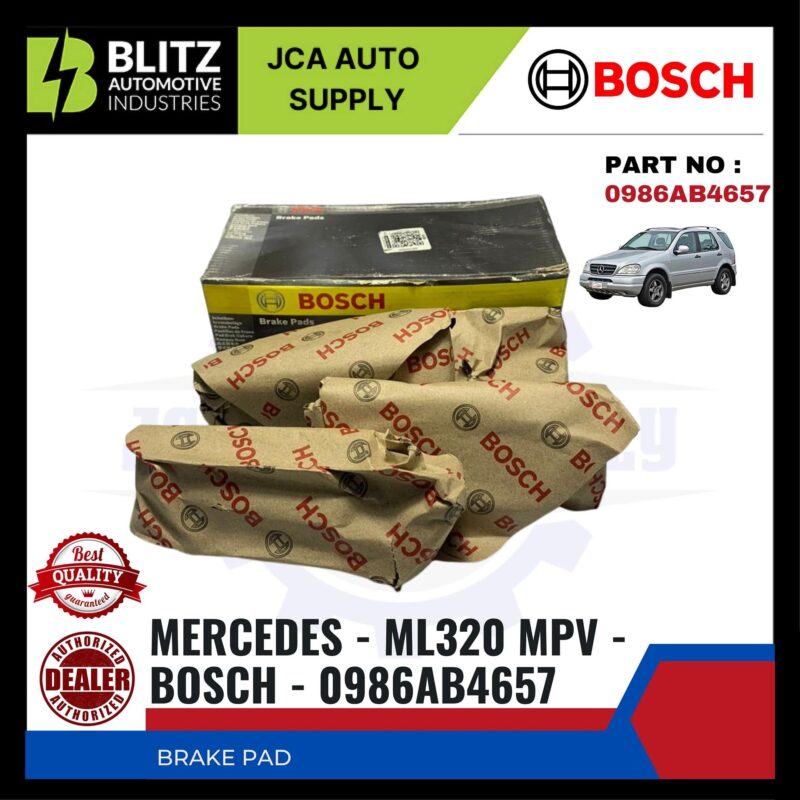 Nissan Navara D40 Front Brake Pads - BOSCH - 0986AB1044