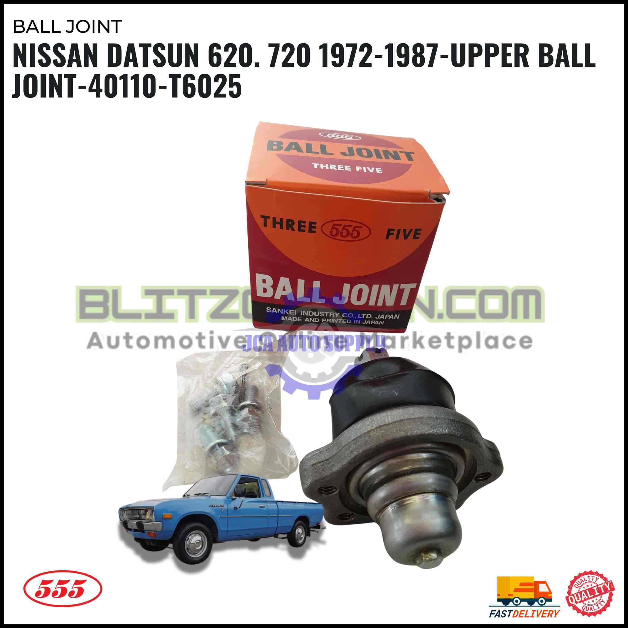 Nissan Datsun 620. 720 1972-1987-Upper Ball Joint-40110-T6025