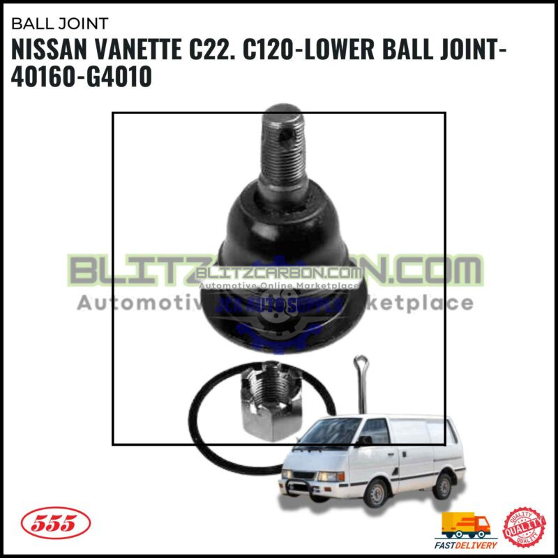 Nissan Vanette C22. C120-Lower Ball Joint-40160-G4010