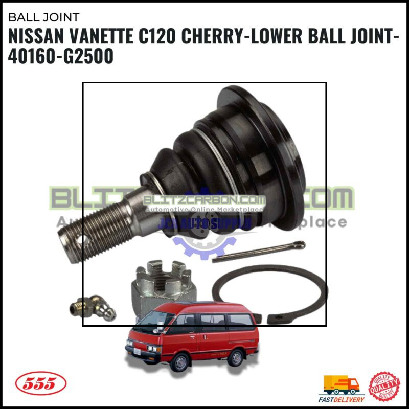 Nissan Vanette C120 Cherry-Lower Ball Joint-40160-G2500