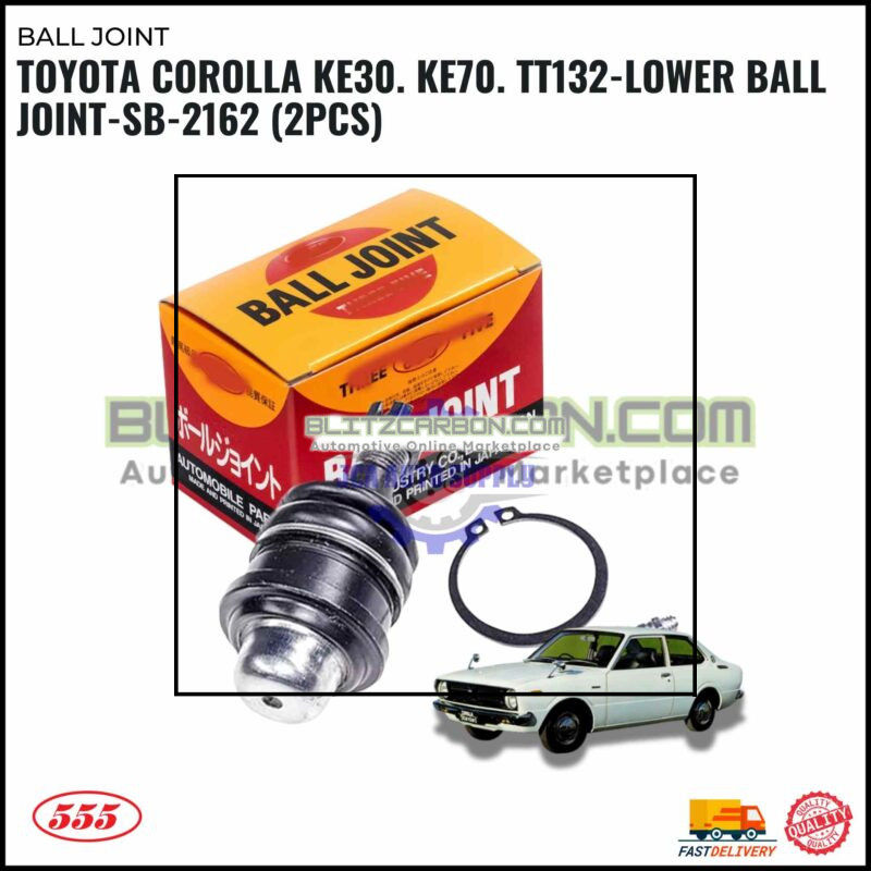 Toyota Corolla KE30. KE70. TT132-Lower Ball Joint-SB-2162 (2pcs)