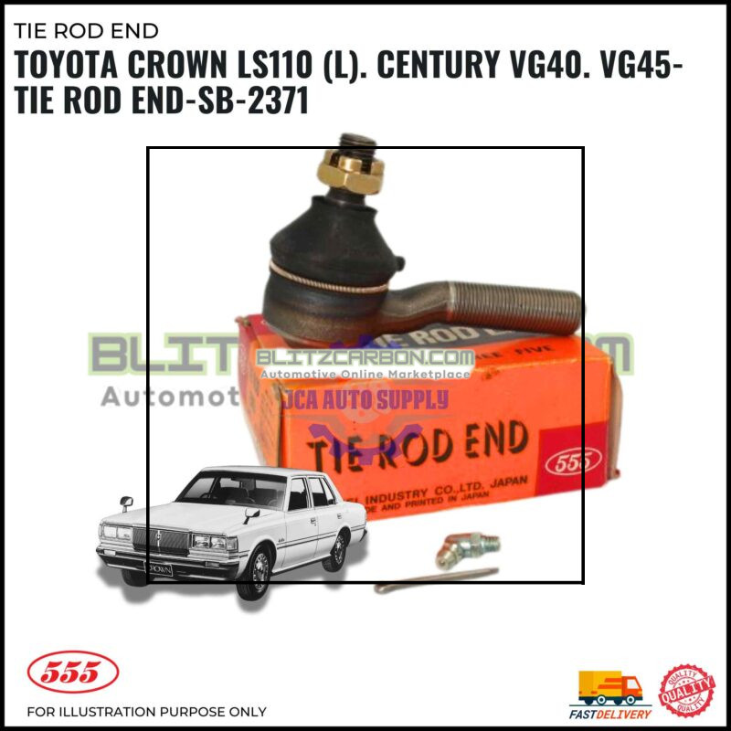 Toyota Crown LS110 (L). Century VG40. VG45-Tie Rod End-SE-2371