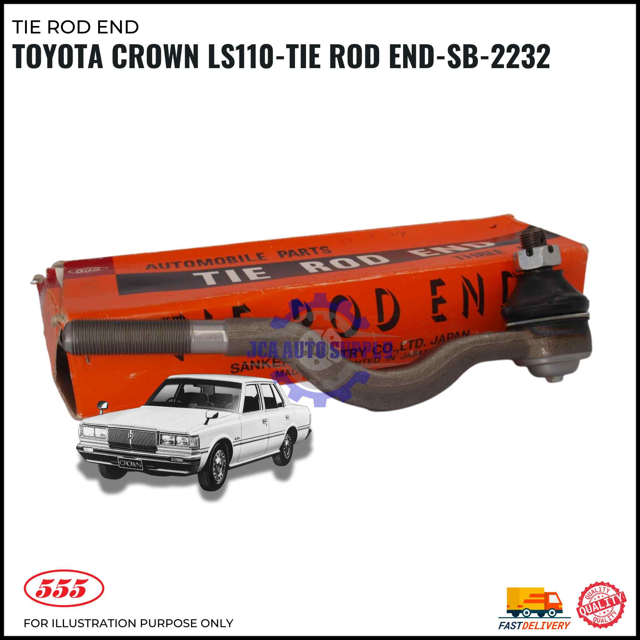 Toyota Crown Ls110-Tie Rod End-SE-2232