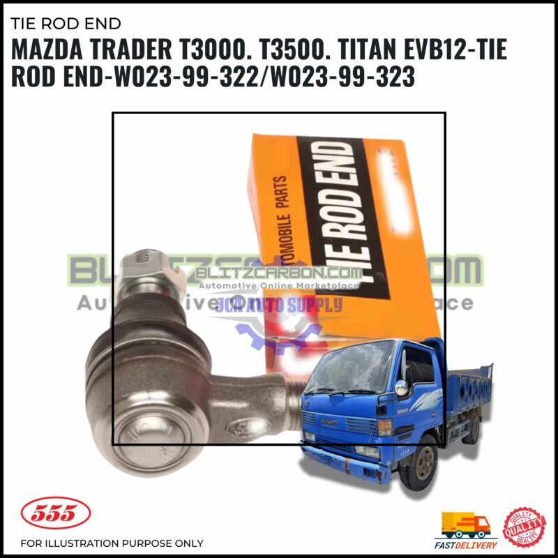 Mazda Trader T3000. T3500. Titan EVB12-Tie Rod End-W023-99-322W023-99-323