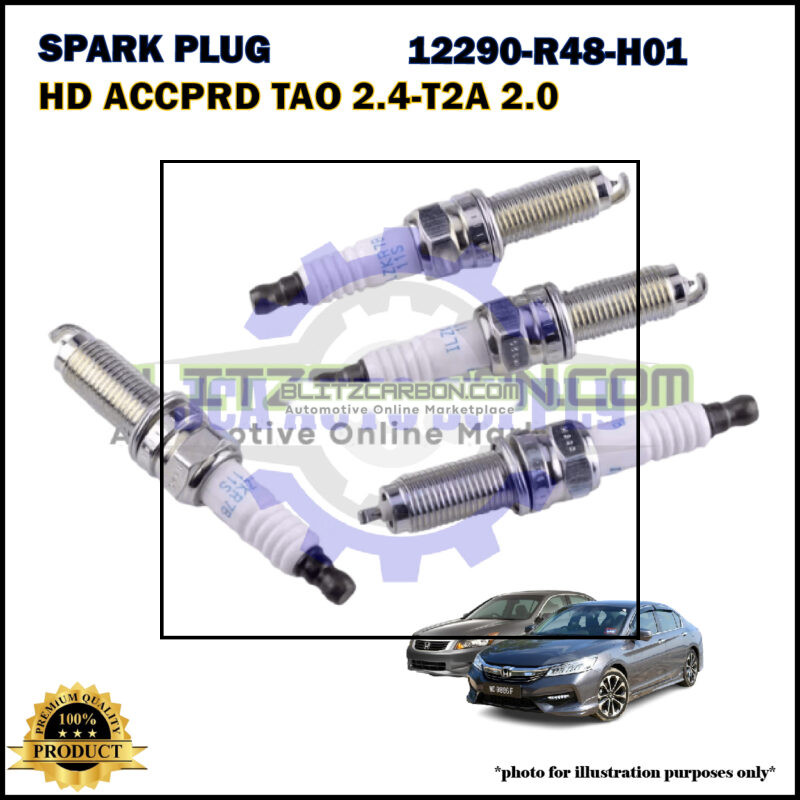 Honda Iridium Spark Plug-Honda Accord TAO-T2A-Odyssey RB1-Civic FC5-12290-R48-H01-ILZKR7B11S