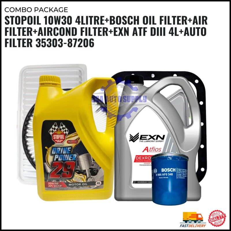 PERODUA with ATF (4Litre) & AUTO FILTER-KANCIL. VIVA. KENARI. KELISA-STOPOIL PACKAGE