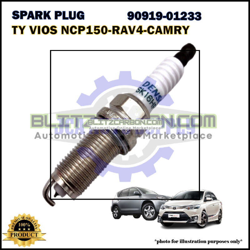 Toyota Iridium Spark Plug-Toyota Vios NCP150-Camry ASV50-Vellfire AGH30-90919-01233-SK16HR11