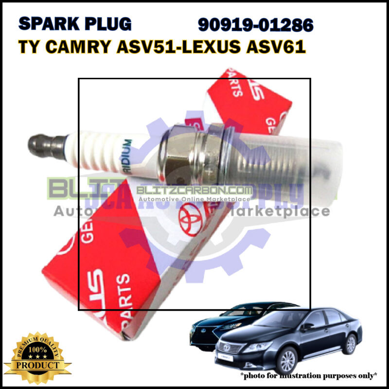 Toyota Double Iridium Spark Plug-Toyota Camry ASV51 2.0cc-Lexus ASV61-90919-01286-FK16HBRJ8