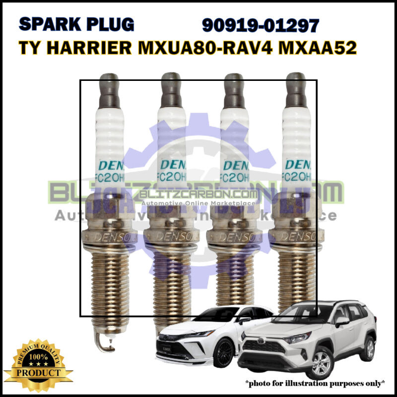 Toyota Double Iridium Spark Plug-Toyota Harrier MXUA80-RAV4 MXAA52-Lexus MZAA10-90919-01297-FC20HRQ8