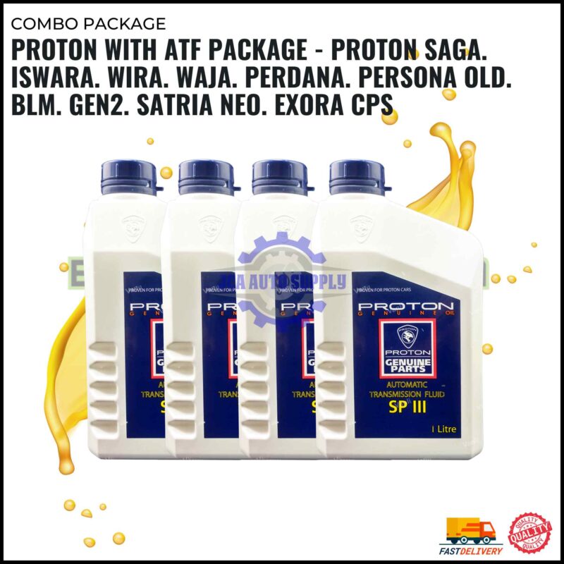 PROTON WITH ATF PACKAGE - PROTON SAGA. ISWARA. WIRA. WAJA. PERDANA. PERSONA OLD. BLM. GEN2. SATRIA NEO. EXORA CPS