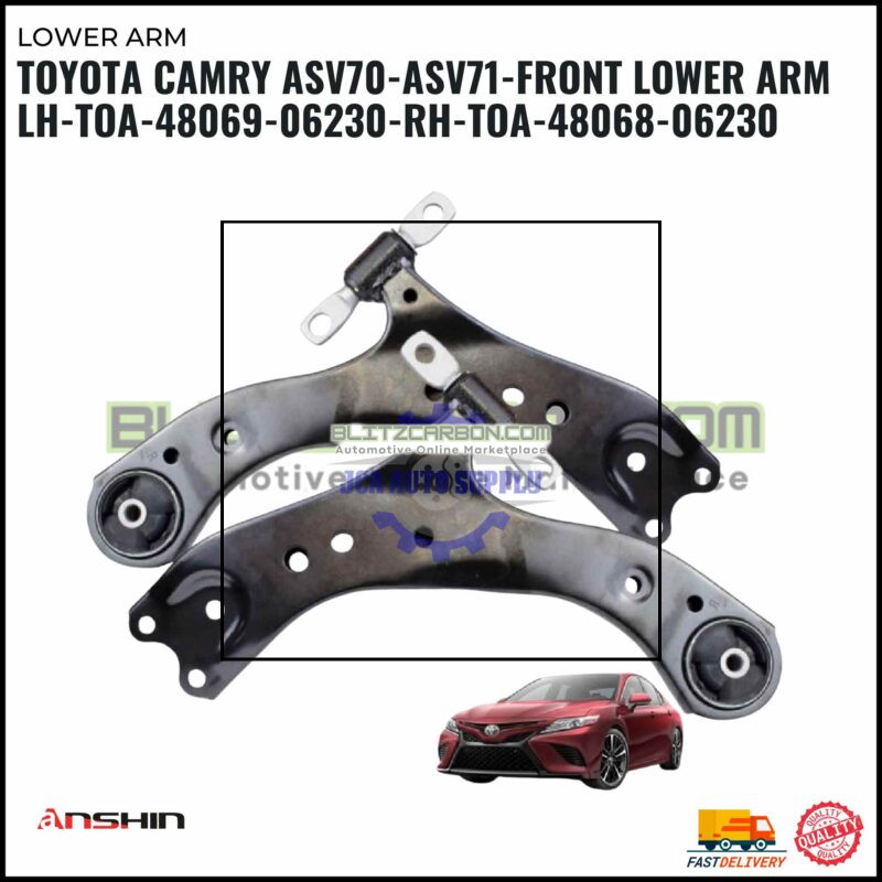 Toyota Camry ASV70-ASV71-Front Lower Arm LH-TOA-48069-06230-RH-TOA-48068-06230