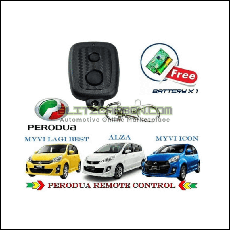 Perodua Alza & New Myvi Lagi Best Icon Viva Elite 2013 Alarm Remote Control Duplicator System