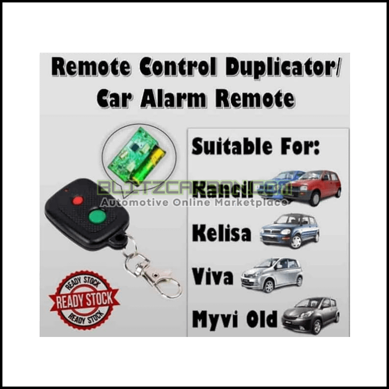 Perodua Myvi Kancil Kelisa Kenari Viva alarm remote control duplicator