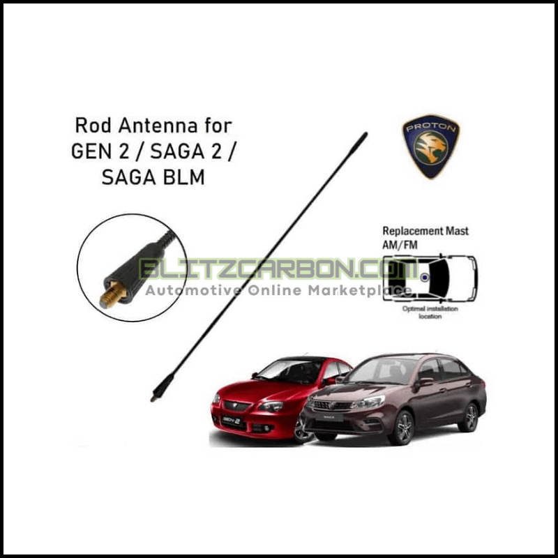 Proton Iswara Lmst Saga 2 Gen 2 antenna sl-a26