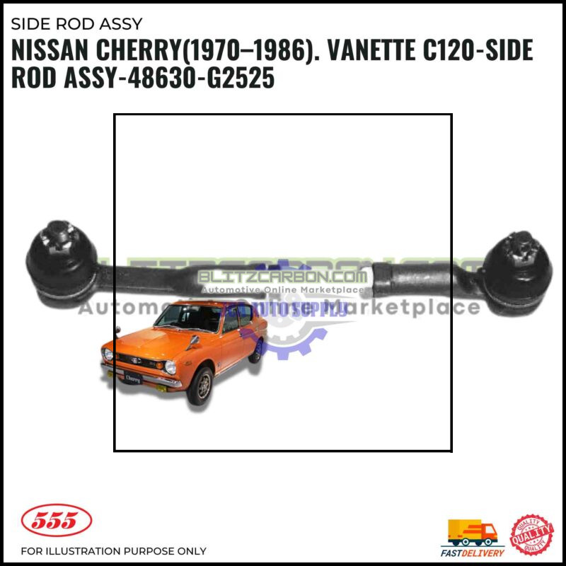 Nissan Cherry(1970–1986). Vanette C120-Side Rod Assy-48630-G2525(LH)-48510-G2525(RH)