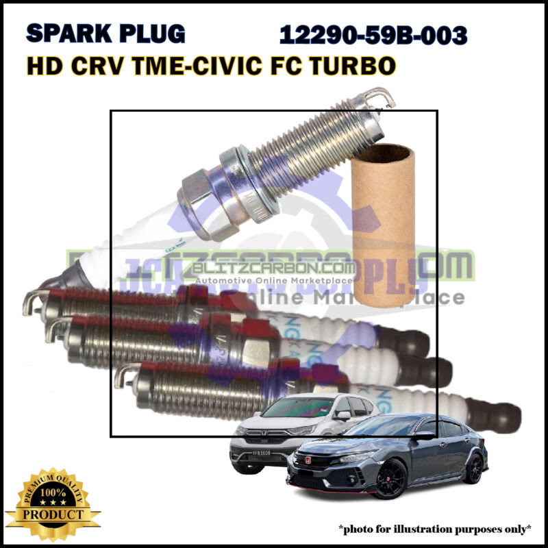 Honda Iridium Spark Plug-Honda CRV TME-Civic TEA-FC Turbo-Jade 1.5cc-12290-59B-003-ILZKAR8H8S