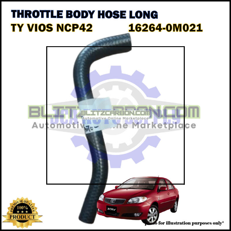 Throttle Body Hose Long-Toyota Vios NCP42-16264-0M021