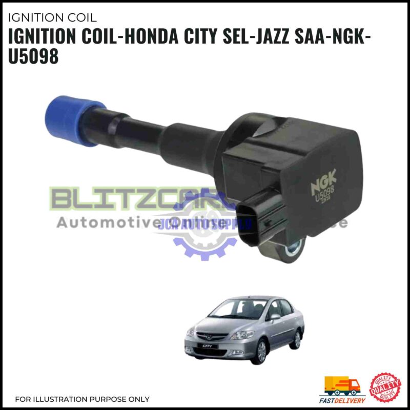 Ignition Coil-Honda City Sel-Jazz SAA-NGK-U5098