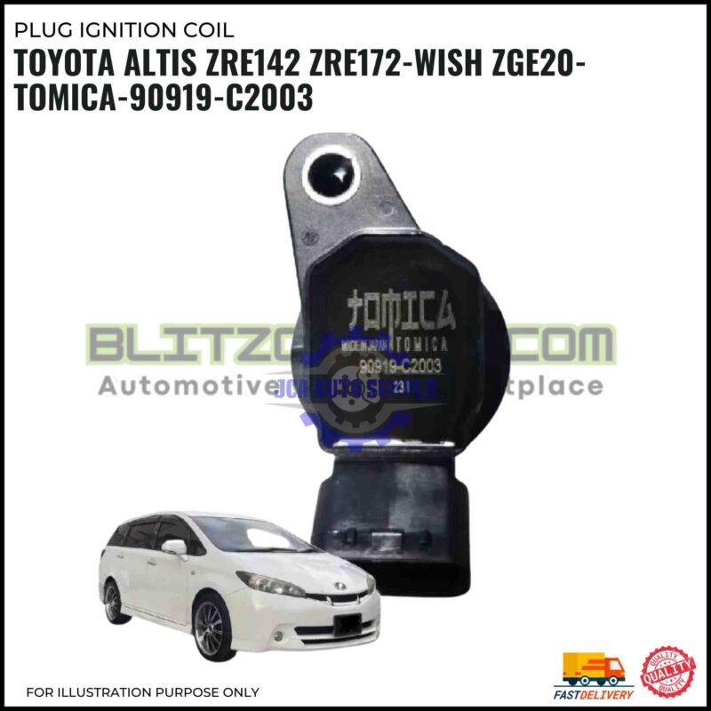 Plug Ignition Coil-Toyota Altis ZRE142 ZRE172-Wish ZGE20-Tomica-90919-C2003