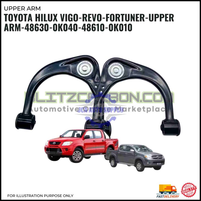 Toyota Hilux Vigo-Revo-Fortuner-Upper Arm-48630-0K040-48610-0K010