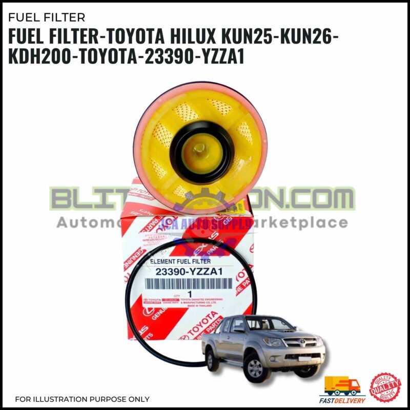 Fuel Filter-Toyota Hilux Kun25-Kun26-Kdh200-Toyota-23390-YZZA1